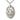 Sterling Silver Extra Large Immaculate Conception Medal Necklace 1 7/8 x 2 1/8 on 24 inch Chain by Bliss