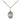 Sterling Silver St. Albert the Great Patron Saint Medal Necklace 1/2 x 1/4 inch with 18 inch chain by Bliss