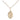 Small 14kt gold filled St. Agatha patron saint medal necklace with 18 inch chain by Bliss