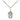 Sterling Silver St. Agatha Patron Saint Medal Necklace, Small 1/2 x 1/4 inch, 18 inch Chain, Handcrafted by Bliss