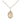 Small 14kt Gold Filled St. Apollonia Patron Saint Medal Necklace 1/2 x 1/4 inch 18 inch Chain Bliss USA