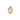 Small 14kt solid gold St. Apollonia medal pendant, 1/2 inch by 1/4 inch, handmade in USA by Bliss