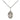 Sterling Silver St. Augustine Patron Saint Medal Necklace 1/2 x 1/4 inches 18 inch Chain Bliss USA