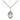 Sterling Silver Small St. Boniface Patron Saint Medal Necklace 1/2 x 1/4 inch with 18 inch Chain by Bliss
