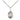 Sterling Silver Small St. Blaise Patron Saint Medal Necklace 1/2 x 1/4 inch with 18 inch Chain by Bliss