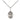 Sterling Silver St Catherine of Siena Patron Saint Medal Necklace 1/2 inch by Bliss Manufacturing