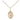 14kt gold filled St. Bernadette patron saint medal necklace 1/2 x 1/4 inch with 18 inch chain by Bliss