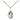 Small Sterling Silver St. Brendan the Navigator Patron Saint Medal Necklace 1/2 x 1/4 inch on 18 inch Chain by Bliss
