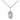 Sterling Silver St. Daniel Patron Saint Medal Necklace 1/2 x 1/4 inch with 18 inch chain by Bliss