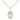 Small 14kt gold filled St. Dennis patron saint medal necklace with 18-inch curb chain by Bliss