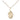14kt Gold Filled Small St. Clare of Assisi Patron Saint Medal Necklace 1/2 x 1/4 with 18 inch chain by Bliss
