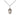 Sterling Silver St. Dominic de Guzman patron saint medal necklace 1/2 inch by 1/4 inch with 18 inch chain handcrafted by Bliss