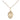 Small 14kt gold filled St. Elmo patron saint medal necklace with 18 inch curb chain, handcrafted by Bliss Manufacturing USA