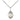 Small Sterling Silver St. Elmo Patron Saint Medal Necklace with 18 inch Chain by Bliss Manufacturing