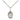 Sterling Silver St. Francis de Sales Patron Saint Medal Necklace 1/2 x 1/4 inch with 18 inch chain handmade by Bliss