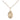 14kt Gold Filled St. Helen patron saint medal necklace 1/2 x 1/4 with 18 inch curb chain by Bliss Manufacturing