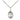 Sterling Silver St. Helen Patron Saint Medal Necklace 1/2 x 1/4 inch with 18 inch chain by Bliss