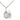 Small sterling silver Miraculous Medal necklace 1/2 inch pendant on 18 inch chain by Bliss