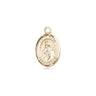 14kt solid gold St. Paul the Apostle medal pendant, 1/2 inch by 1/4 inch, handcrafted by Bliss Manufacturing USA