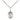 Sterling silver St. Paul the Apostle patron saint medal necklace with 18 inch curb chain, 1/2 x 1/4 inch pendant, handcrafted by Bliss USA