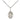 Small Sterling Silver St. Raymond Nonnatus Medal Necklace 1/2 x 1/4 with 18 inch chain Bliss