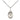 Sterling Silver St. Robert Bellarmine patron saint medal necklace 1/2 x 1/4 inch pendant 18 inch chain Bliss