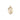 14kt Solid Gold St. Sarah Small Patron Saint Medal Pendant 1/2 x 1/4 inch by Bliss Manufacturing
