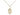 Small 14kt Gold Filled St. Scholastica Patron Saint Medal Necklace, 1/2 x 1/4 inch pendant on 18 inch chain, USA made by Bliss