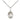 Small sterling silver St. Edith Stein patron saint medal necklace with 18 inch chain by Bliss