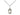 Sterling silver St. Thomas the Apostle medal necklace with 18 inch curb chain, 1/2 by 1/4 inch pendant, Bliss Manufacturing