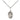 Sterling Silver St. Thomas Aquinas Patron Saint Medal Necklace 1/2 x 1/4 with 18 inch chain by Bliss Manufacturing