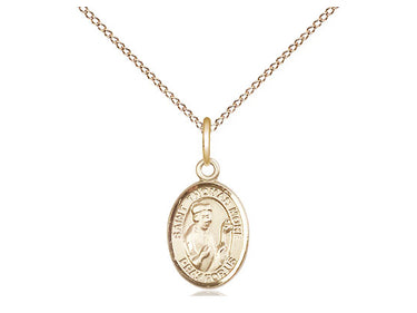 14kt Gold Filled St. Thomas More Patron Saint Medal Necklace with 18 inch chain by Bliss Manufacturing