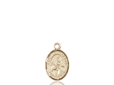 14kt solid gold St. John of God patron saint medal pendant handcrafted in USA by Bliss Manufacturing