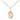 14kt gold filled St. Zachary patron saint medal necklace, small 1/2 x 1/4 inch, 18-inch chain, Bliss