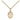 14kt Gold Filled Small St. Leo the Great Patron Saint Medal Necklace 1/2 x 1/4 inch with 18 inch Chain by Bliss