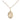 14kt Gold Filled small St. Gemma Galgani patron saint medal necklace with 18 inch chain by Bliss Manufacturing