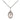 Sterling silver St. Marcellin Champagnat patron saint medal necklace with 18 inch chain, 1/2 x 1/4 inch, handcrafted by Bliss Manufacturing