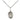 Sterling Silver St. Sophia Patron Saint Medal Necklace 1/2 x 1/4 inch with 18 inch Chain by Bliss