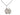 Small sterling silver St. Christopher cheerleading medal necklace, 1/2 x 1/4 inch with 18 inch chain, handcrafted by Bliss