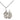 Small Sterling Silver St. Sebastian Figure Skating Medal Necklace 1/2x1/4 inch on 18 inch Chain by Bliss