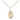 14kt Gold Filled Small Our Lady of Fatima Medal Necklace 1/2 x 1/4 inch 18 inch Chain Bliss USA