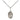 Sterling Silver Small Infant of Prague Medal Necklace with 18 inch Chain by Bliss Manufacturing