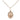 Gold Filled St. Petronille Patron Saint Medal Necklace, 1/2 x 1/4 inch pendant on 18 inch chain, handcrafted by Bliss