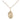 14kt Gold Filled St. Therese of Lisieux Little Flower Medal Necklace, 1/2 x 1/4 inch with 18 inch chain, USA made by Bliss