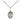 Sterling Silver St. Isaac Jogues Patron Saint Medal Necklace 1/2 x 1/4 inch with 18 inch Chain by Bliss