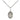 Small Sterling Silver St. Alexandra Patron Saint Medal Necklace 1/2 x 1/4 inch with 18 inch Chain by Bliss