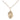 14kt gold filled St. Barnabas small patron saint medal necklace, 1/2 x 1/4 inches on 18 inch curb chain, handcrafted by Bliss USA