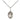 Sterling Silver St. Gertrude of Nivelles Small Patron Saint Medal Necklace 1/2 x 1/4 inch with 18 inch Chain by Bliss