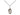 Small Sterling Silver St. Alphonsus Patron Saint Medal Necklace with 18 inch Chain by Bliss Manufacturing