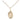 Small Gold Filled Our Lady of Perpetual Help Medal Necklace 1/2 x 1/4 inch on 18 inch Chain by Bliss